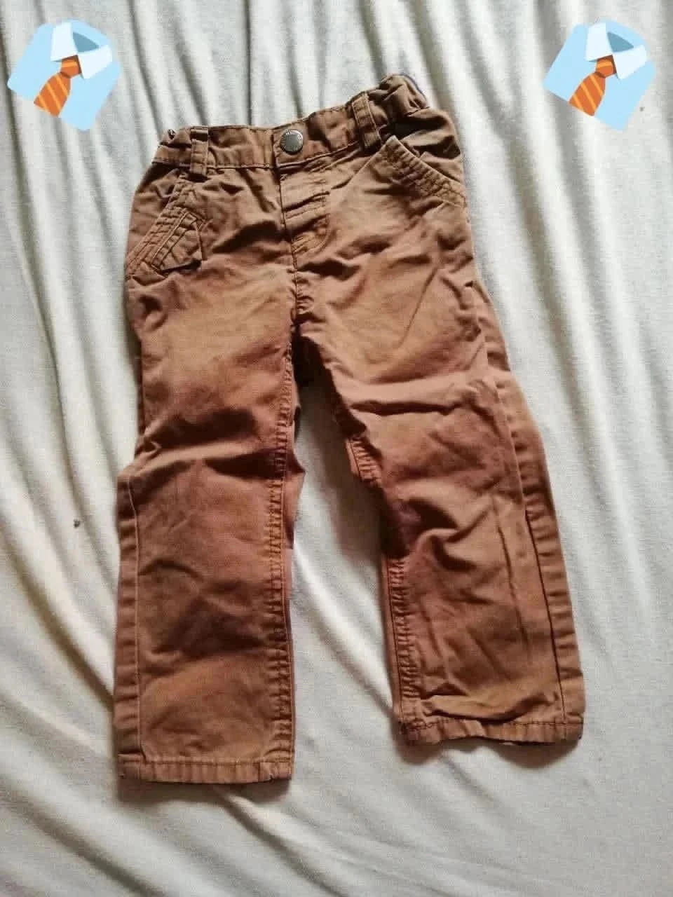 Baby by Gémo Jean bébé 24-36 mois (92 cm) Bon état - marron confortable casual